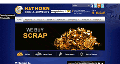 Desktop Screenshot of hathorncoin.com